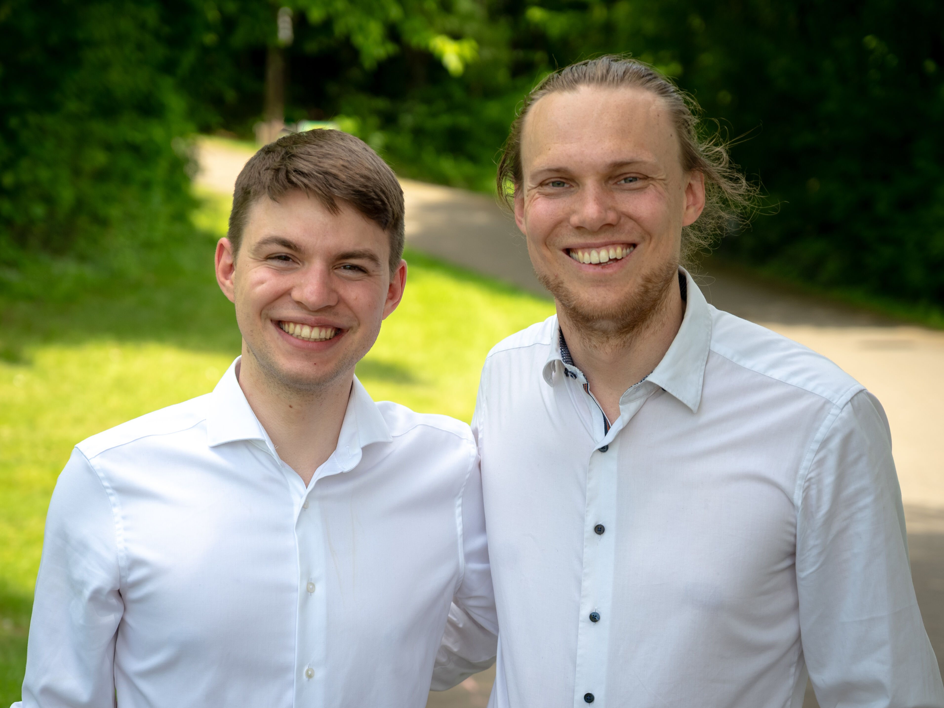 Ilija and Niklas, the inventors of Crolf