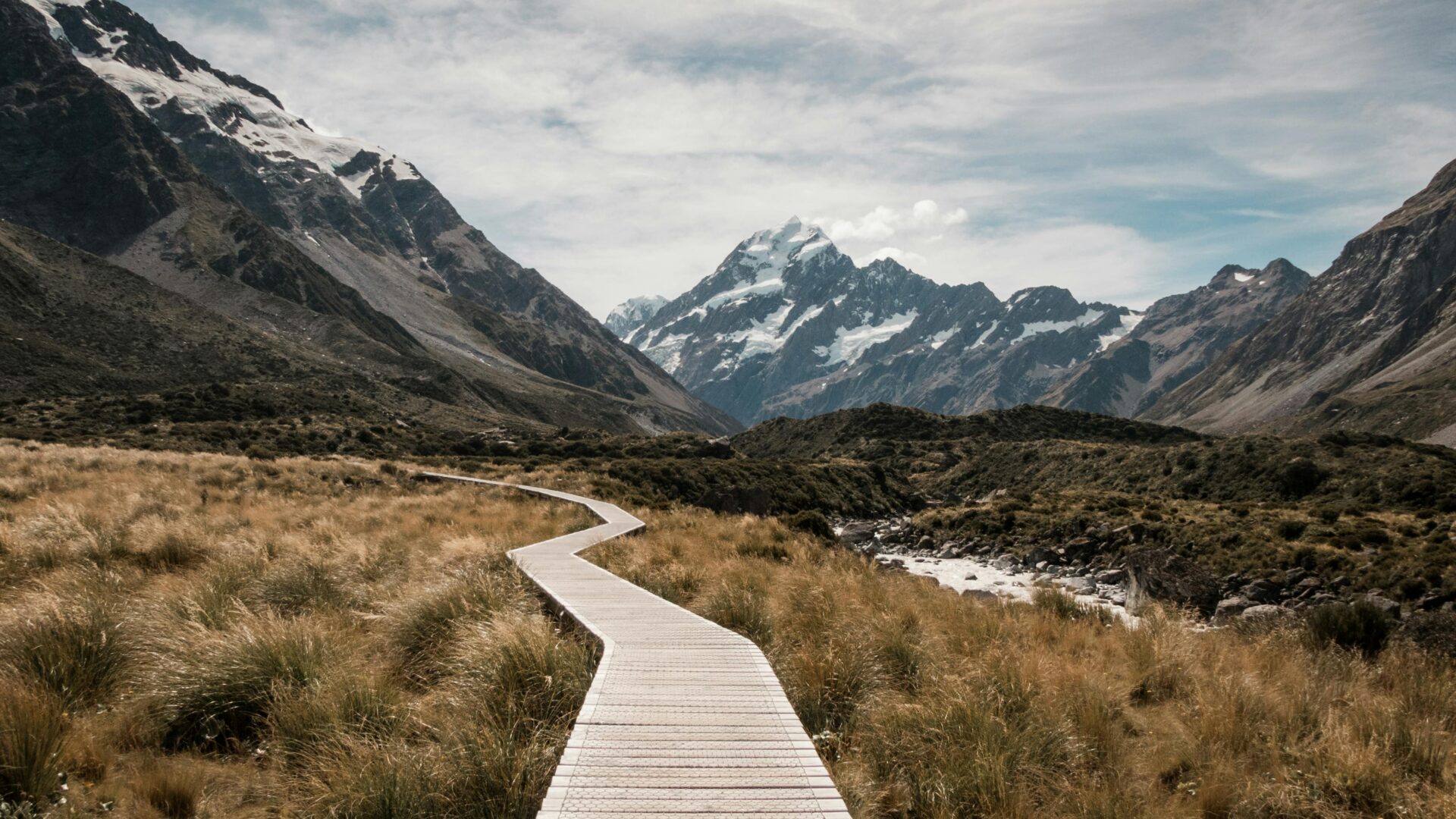Wooden outdoor Crolf course in Oceania